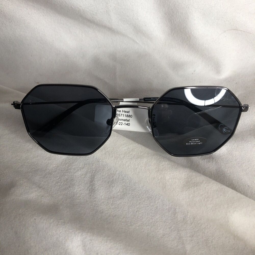 Privé Revaux Unisex Rx’able Polarized Sunglasses, The Heat, Metal, 52-22-140 NEW - Picture 6 of 10